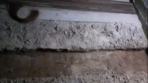 Фундамент для перегородки/Подготовка к заливке стяжки
