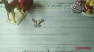 Новогодний олень из картона_простая но красивая поделка в детский сад.mp4