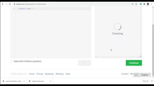 Return the Next Number from the Integer passed with python