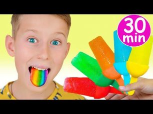 Песня о вкусном мороженом - 30 минут развивающих песен для детей