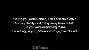 Taylor Swift - Love Story (Acoustic Karaoke)