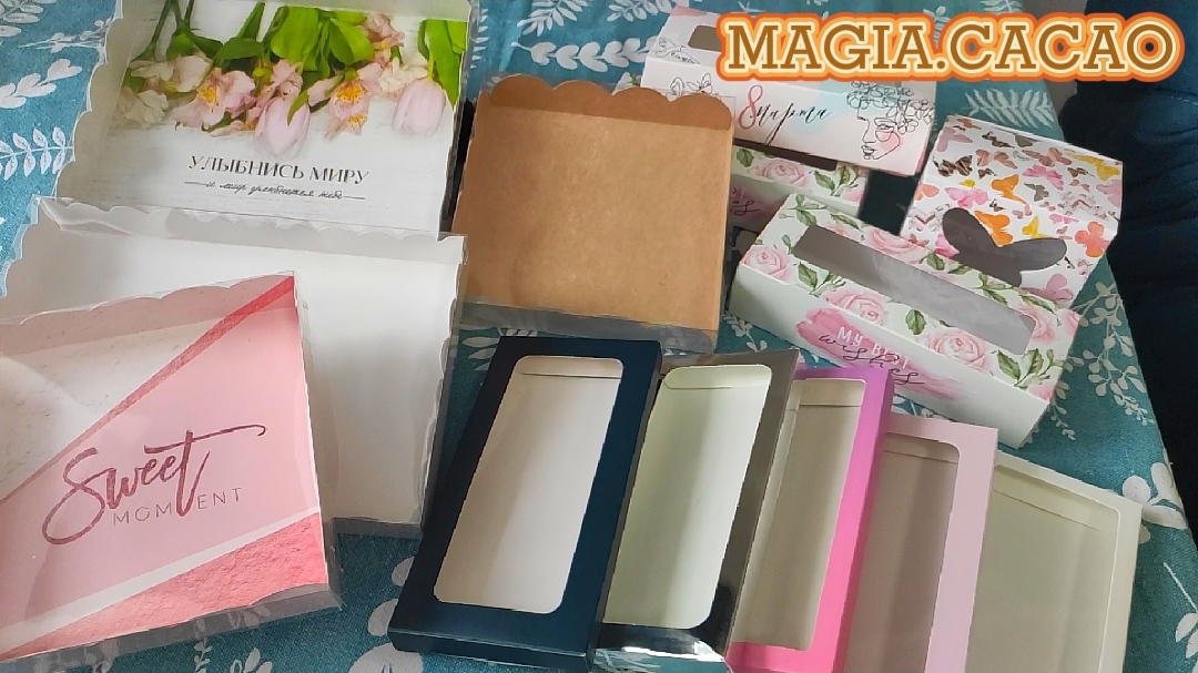 ПОДАРОЧНАЯ УПАКОВКА ДЛЯ ШОКОЛАДА. Крафт коробки смотреть онлайн