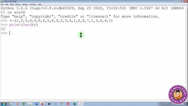 Tuple Functions in Python | Tuple Methods Len Count Min Max Sum Sort Index Delete practical example