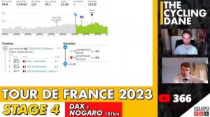 Tour de France 2023 Stage 4 LIVE COMMENTARY - Can Mark Cavendish BREAK THE Stage Win RECORD?