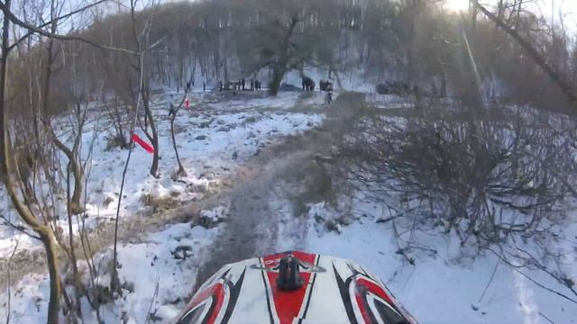 Зимняя мото Гонка "Холодок" 8.02.2020 от первого лица Класс без шипов смотреть онлайн