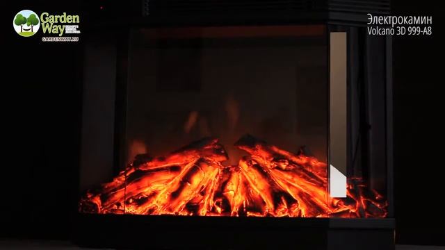 Электрокамин GardenWay Volcano A 8 в КЛИМАТ-ГРУПП.РФ смотреть онлайн