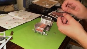 Сборка модели из картона Ретро автомобиль / Retro car 1907 / Umbum 214-3