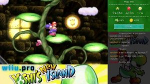 Стрим игры Yoshi's New Island (3ds) Прохождение 1часть