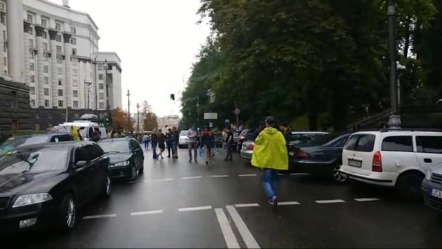 Пикет автомобилистов на еврономерах. Киев смотреть онлайн
