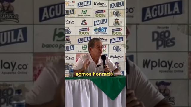 Entre lágrimas, técnico del Deportivo Cali le envío mensaje a sus hinchas