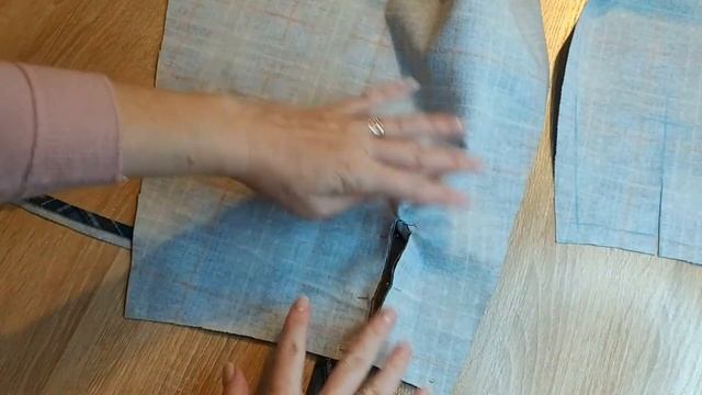 ОБРАБОТКА РАЗРЕЗА РУКАВА НА РУБАШКЕ. БЫСТРО И ПРОСТО!