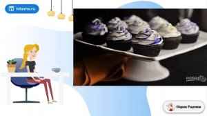 Капкейки Фиолетовый бархат. Рецепт самый