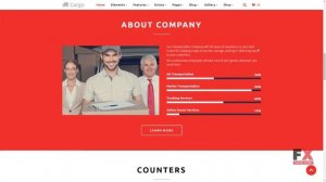 Cargo - Multipurpose Transportation Website Template TMT | Free Templ