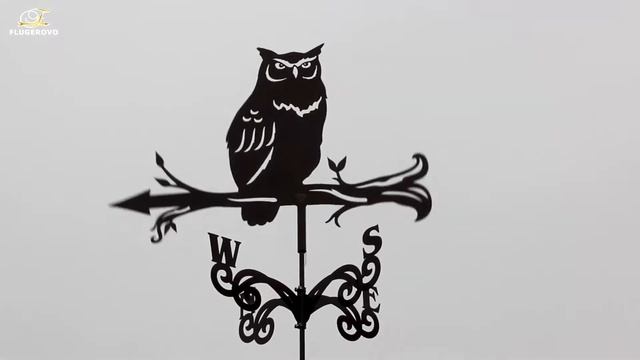 Флюгер сова на крышу для дома и дачи. смотреть онлайн