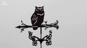 Флюгер сова на крышу для дома и дачи.