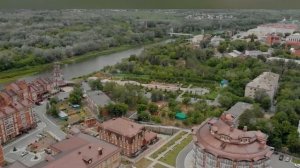 Расположение ЧУ "СОЦ(пансионат)"Марсово поле". Съёмка с высоты птичьего полёта.