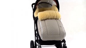 Конверт в коляску меховой Esspero Nicolas
