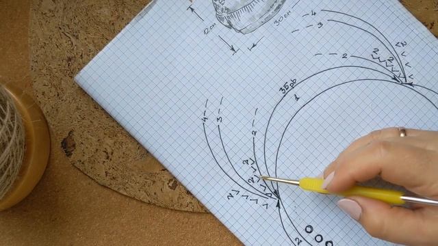 Мастер-класс. Джут. Корзина проектная с карманами смотреть онлайн