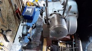 Первый запуск ИЖ ПС К16 после восстановления.