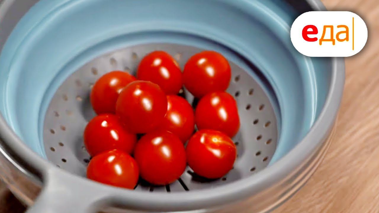 Распаковка №20  Силиконовые крышки и дуршлаг
