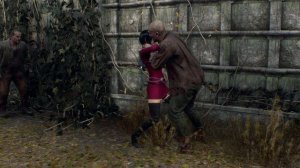 Ada Wong Grabbed Ryona 3 Resident Evil 4 Remake (Separate Ways) Free cam Slow mo