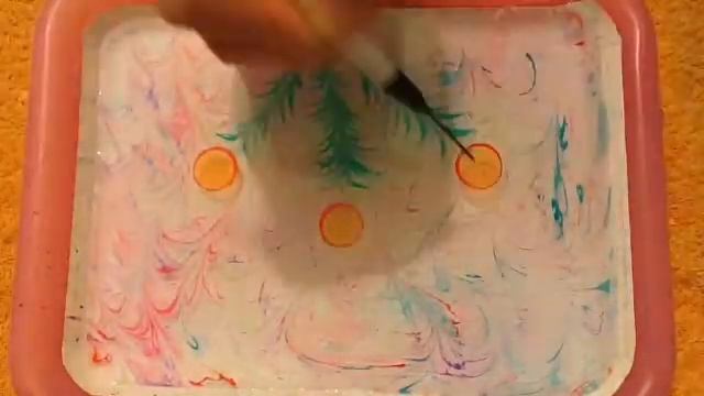 Рисую на воде, EbruArt смотреть онлайн