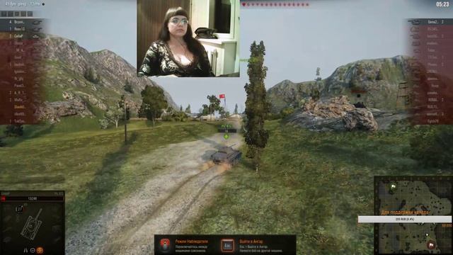 World of Tanks. Стрим с веб камерой 18+ смотреть онлайн