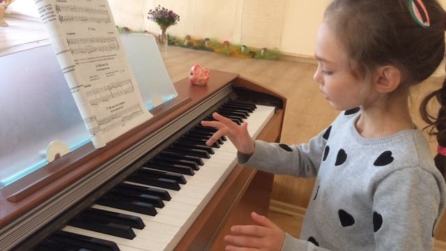 Фортепьяно 1 класс - Жили у бабуси два веселых гуся #1 смотреть онлайн