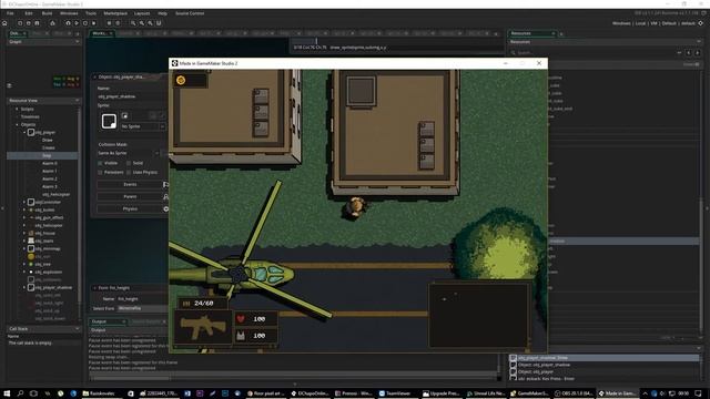 TopDown Fake3D Shooter made with GMS 2 Update 01 смотреть онлайн