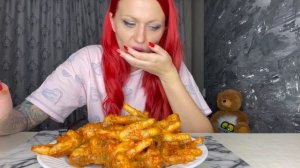 Просто Мукбанг / Куриные лапы? В остро сладком соусе … пальчики оближешь ? MUKBANG Asmr