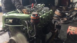 MERCEDES BENZ OM 422  DIESEL ENGINE