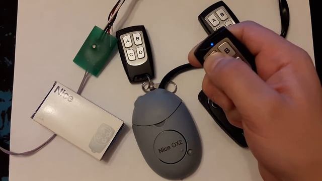 Пульт управления 2 в 1 для Nice Flor S v2 смотреть онлайн