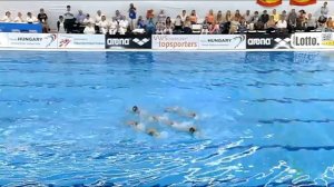 Кубок Европы по синхронному плаванию 2015 -  (выступление российских синхронисток) 