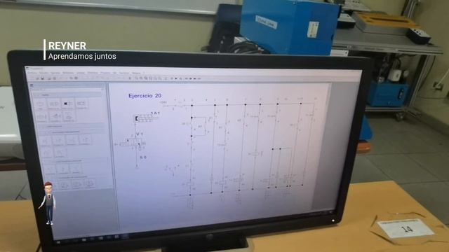 ?Falla de una etiquetadora industrial simulación electro neumática de cilindro simple efecto #tech смотреть онлайн