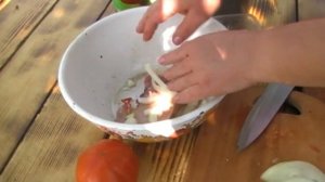 Как замариновать стейк в томатном соке. | How to marinate steak in tomato juice.