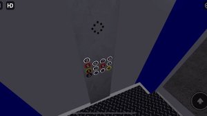 Странный пассажирский лифт в панельках в Roblox/Симулятор лифтов Roblox