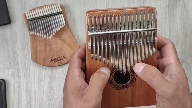 Сравнение звука. Kalimba sound comparison. Как звучит калимба. смотреть онлайн