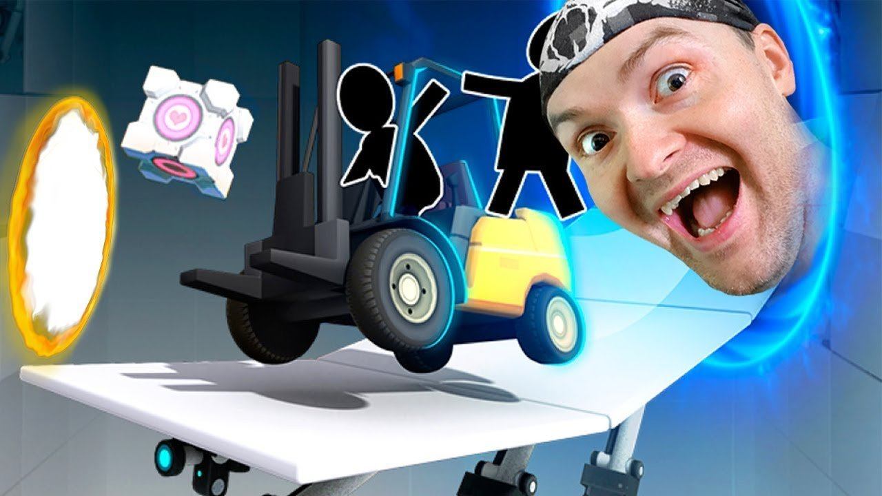 ПОСЛЕДНИЙ ПОРТАЛ ► Bridge Constructor Portal |11| Прохождение. Финал смотреть онлайн