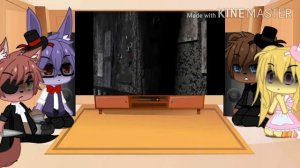 FNAF 1 reacts to FNAF 1-4 trailers | Part 1 | Gacha Club