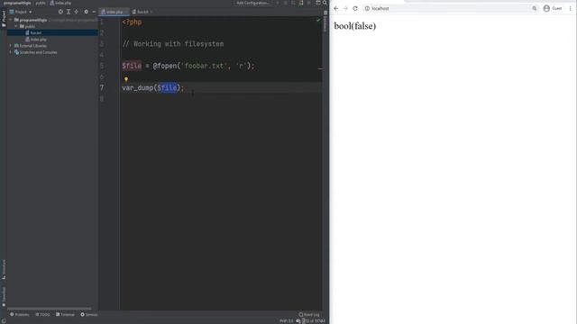 31 Working With File System In PHP - Full PHP 8 Tutorial смотреть онлайн