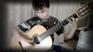 Полька Каркасси на гитаре