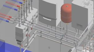 Видео проекта 3D котельной