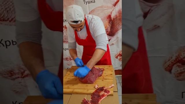 Мякоть говяжий, толстый филей самый мягкий и самый сочный из тазобедреного части говядины!!!) смотреть онлайн