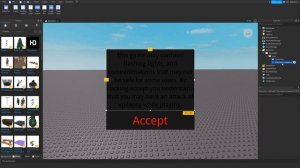 Roblox Studio | How to make an warning form in Roblox Studio!
