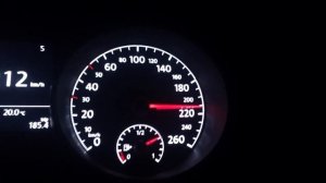 golf 7 1.4 tsi 0-230 km/h top speed