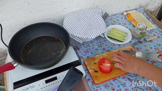 Первая закупка в Светофоре. Летний лёгкий ужин. смотреть онлайн