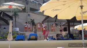 Надежда Кабардинка 5.07.20. Пляж море. Утренняя разминка.
