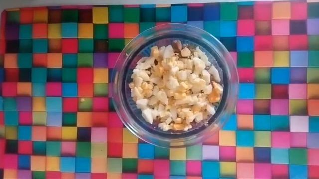 Салат "Рыбки в пруду"