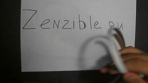 Белый кожаный браслет с пряжкой