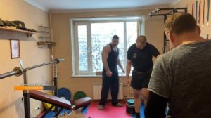 Александр Богучаров. Вадим Зорин. Мощная тренировка с гирями.